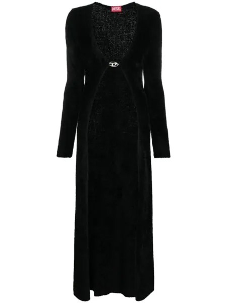 Diesel кардиган Carol с логотипом, черный