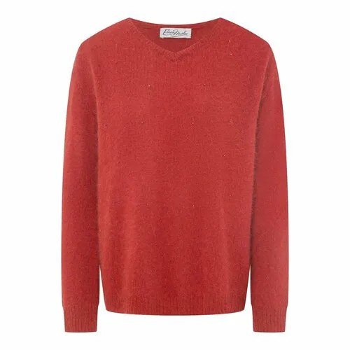 Пуловер Elmira Markes, длинный рукав, размер s, красный