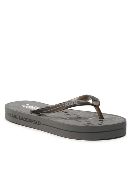 Шлепанцы KL81013 KARL LAGERFELD Черный 38;39 EU
