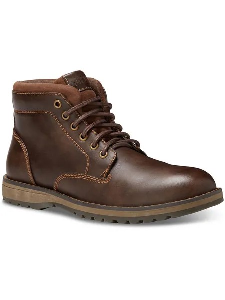 Мужские ботинки чукка из искусственной кожи Finn с эффектом памяти Eastland, цвет Dark Brown