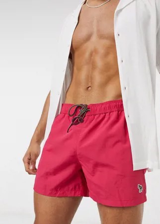 Розовые шорты для плавания с логотипом PS Paul Smith-Розовый