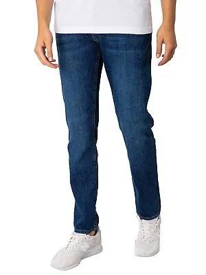 Мужские зауженные джинсы Glenn Original 616 Jack - Jones, синие