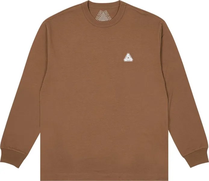 Лонгслив Palace Sofar Long-Sleeve 'Mocha', коричневый