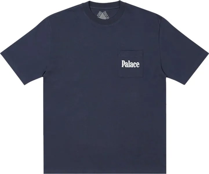 Футболка Palace Saves T-Shirt 'Navy', синий