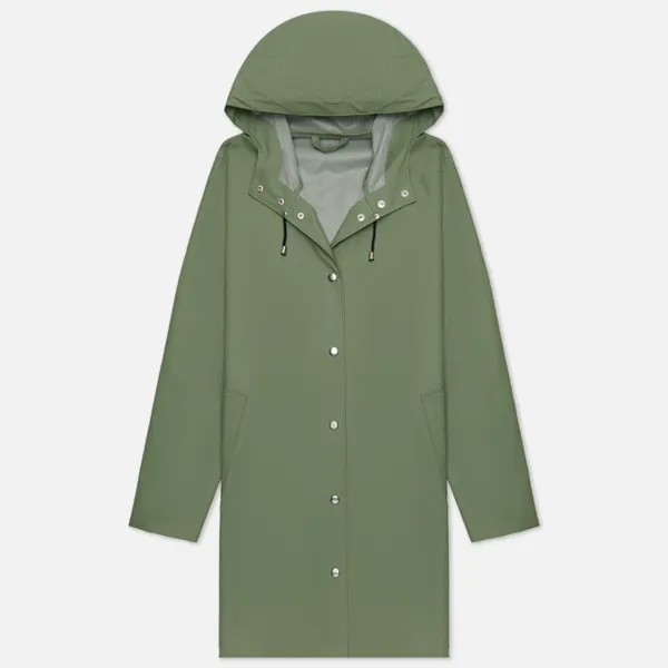 Женская куртка дождевик Stutterheim Mosebacke Lightweight зелёный, Размер L