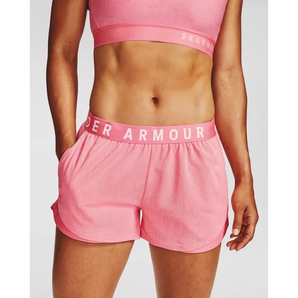 Спортивные шорты женские Under Armour Play Up Twist Shorts 3.0 розовые M