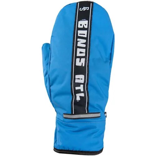 Варежки Bonus Gloves, размер L, синий, черный