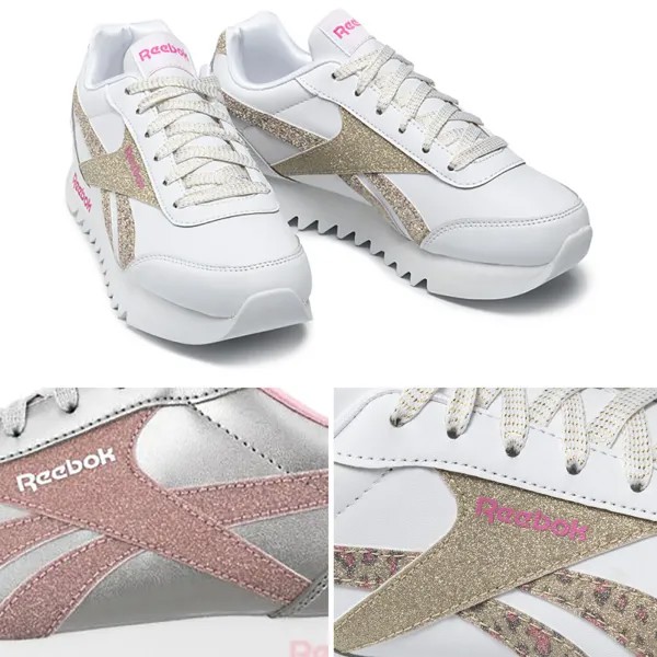 Обувь Reebok для девочек Royal Classic Jogger 2.0 Кроссовки на платформе НОВИНКА