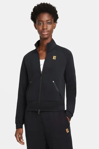 Куртка для тенниса на молнии Nike, черный