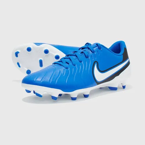 Бутсы NIKE, размер 11 US, синий