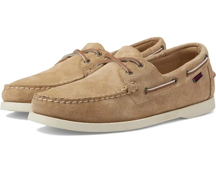 Топсайдеры Sebago Portland Rough Out, цвет Beige Camel/Beige Taffy