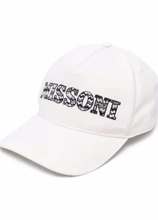 Missoni кепка с вышитым логотипом