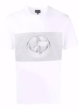 Giorgio Armani футболка с логотипом