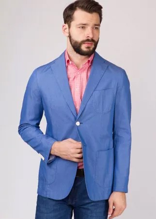 Пиджак приталенный из хлопка KANZLER