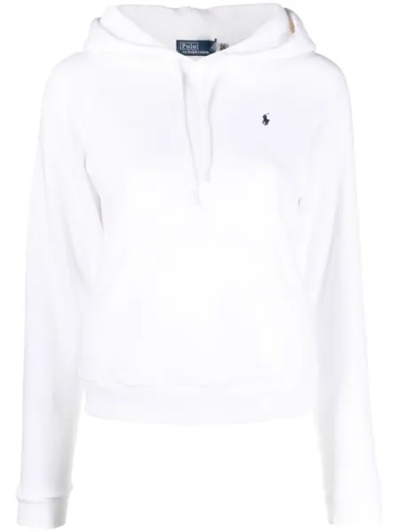 Polo Ralph Lauren худи Polo Pony с кулиской, белый