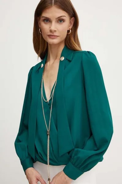 Блузка ФРЕДА Marciano Guess, зеленый