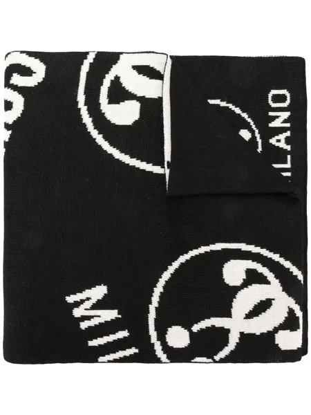 Moschino шарф с логотипом