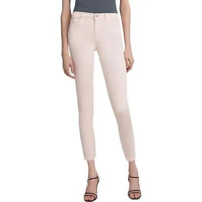 Женские розовые джинсы-капри J Brand со средней посадкой из денима с покрытием 29 BHFO 6707