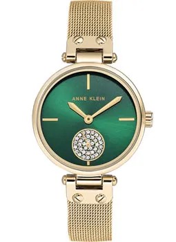 Fashion наручные  женские часы Anne Klein 3000GNGB. Коллекция Crystal