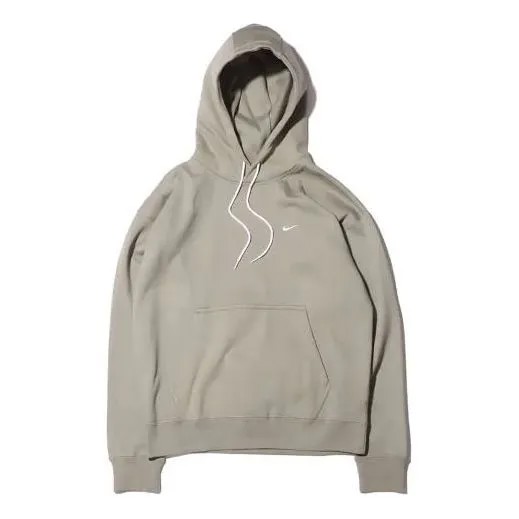 Толстовка Men's Nike Logo Embroidered Solid Color Fleece Lined Green, мультиколор