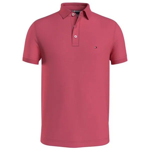 Поло Tommy Hilfiger 1985 Slim, розовый