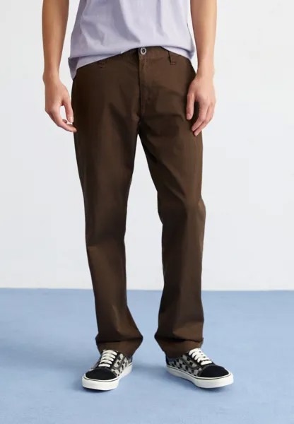 Брюки FRICKIN MODERN Volcom, цвет dark brown