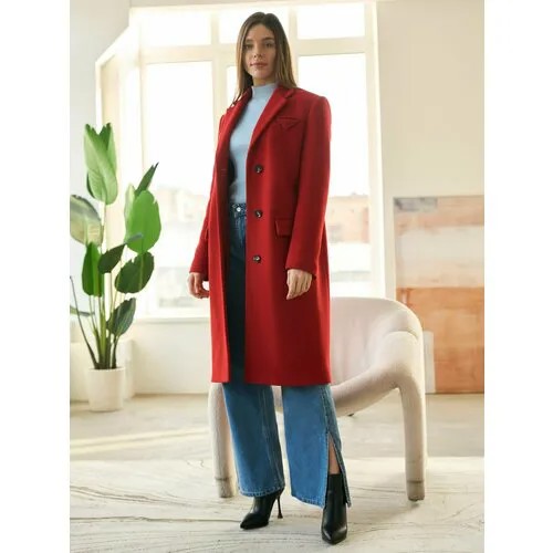 Пальто EDGE, размер m, красный