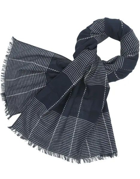 Шарф мужской LINDENMANN 630144901 синий 180х40 см