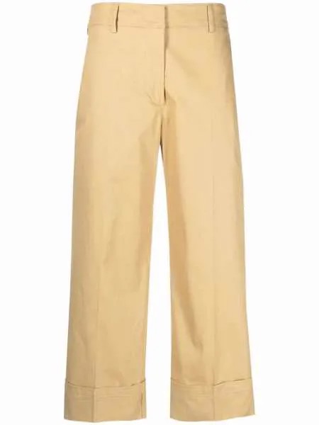 Seventy high-waisted cropped trousers