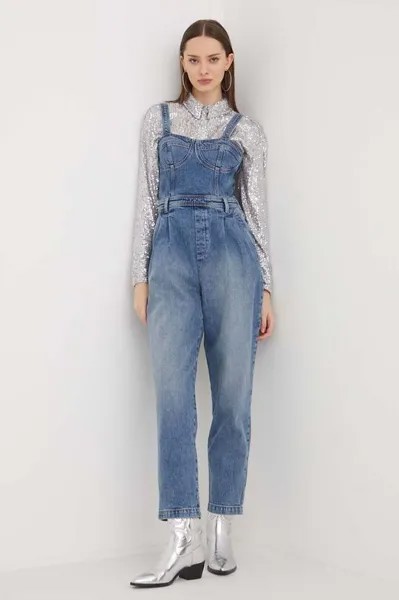 Джинсовый комбинезон Tommy Jeans, синий
