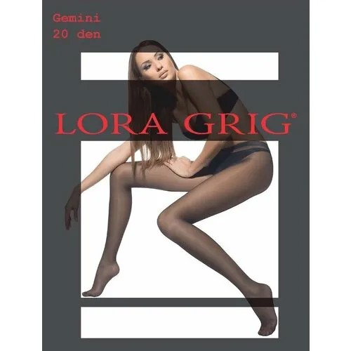 Колготки LORA GRIG, 20 den, размер 5, бежевый