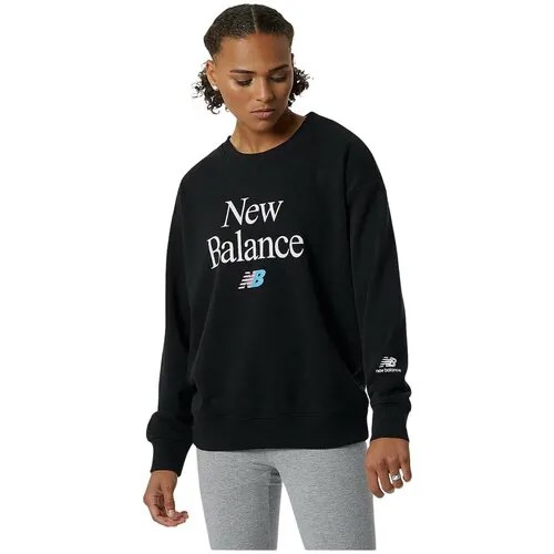 Свитшот New Balance NB Essentials Celebrate Fleece Crew Женщины WT21508-BK M