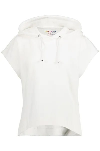 Толстовка Gina Laura Hoodie Shirt, белый
