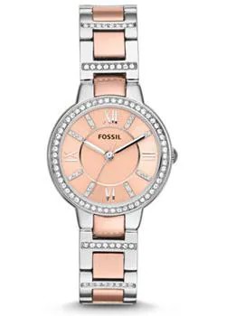 Fashion наручные  женские часы Fossil ES3405. Коллекция Virginia