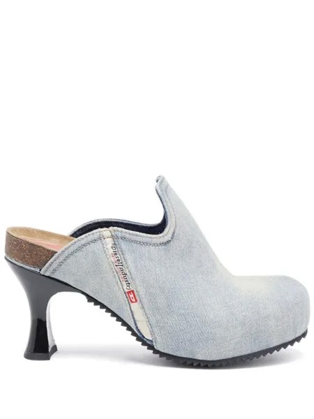 Diesel джинсовые мюли D-Woodstock W 80, синий