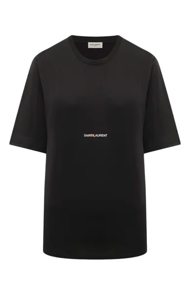 Хлопковая футболка Saint Laurent