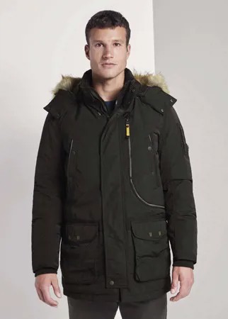 Парка мужская TOM TAILOR 1020707 черная M