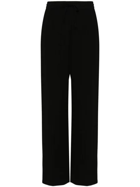 A.P.C. брюки широкого кроя, черный