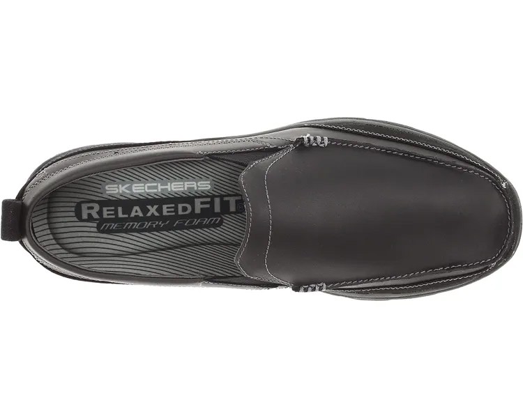 Лоферы Relaxed Fit Superior - Gains SKECHERS, черный