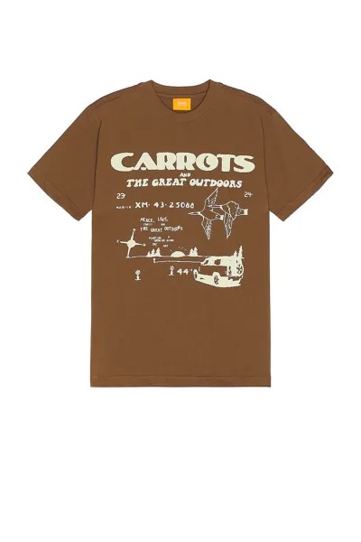 Футболка Carrots Great Outdoors T-shirt, коричневый