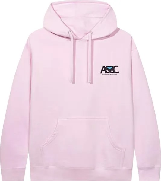 Худи Anti Social Social Club Negative Space Hoodie 'Pink', розовый