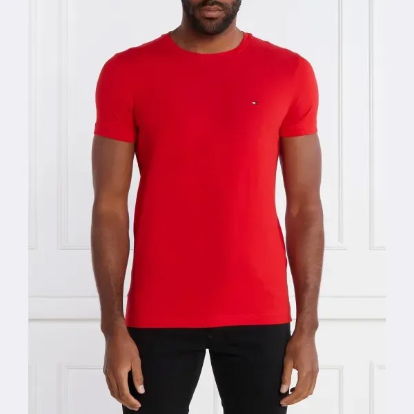 Облегающая футболка стрейч Tommy Hilfiger, красный