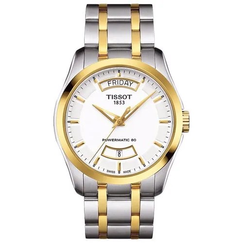 Наручные часы TISSOT T-Classic, золотой, белый