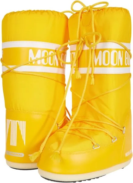 Ботинки MOON BOOT Moon Boot Nylon, желтый