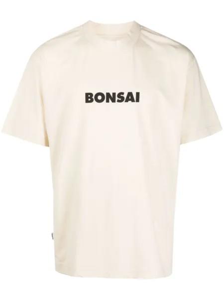 Bonsai футболка с логотипом, нейтральный цвет
