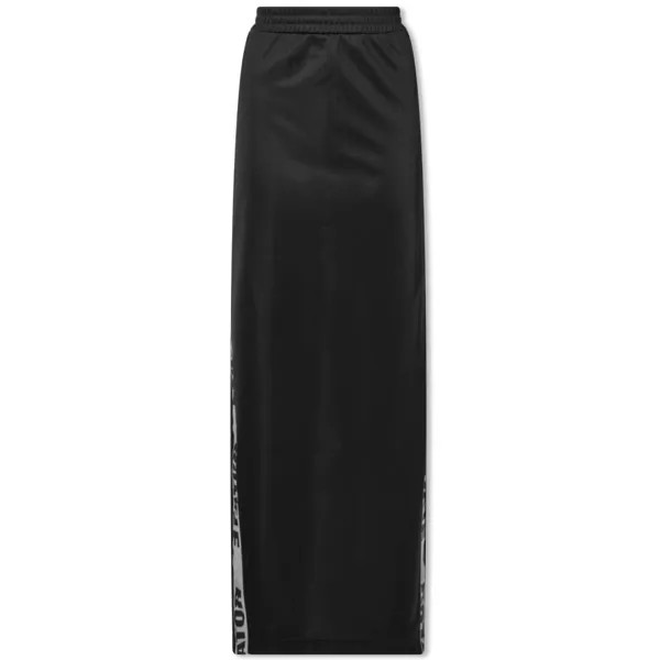 Rotate Sunday Макси-юбка с прямым разрезом, черный
