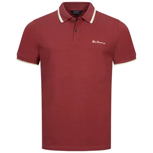 Мужская рубашка поло BEN SHERMAN Twin Tipped