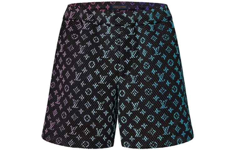 LOUIS VUITTON Мужские повседневные шорты, цвет Black