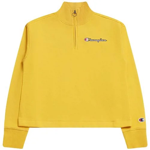 Толстовка женская Champion Half Zip-up High Neck Fleece Cropped Sweatshirt / M