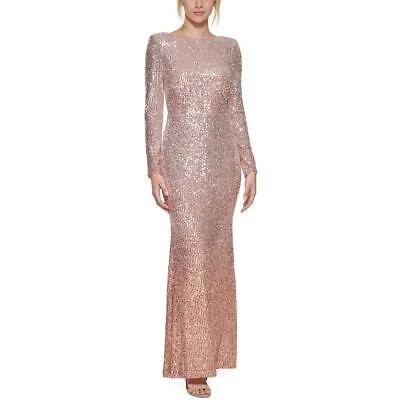 Женское вечернее платье в сетку с пайетками Eliza J Petites BHFO 5659